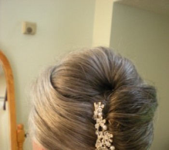 Bridal Hair French Roll