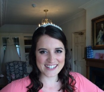 Bridal Curls Half Up