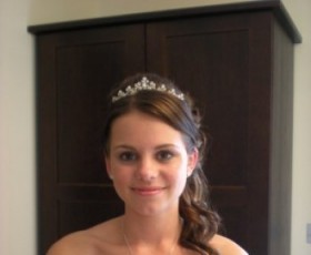 Bridal Hair Side Curls