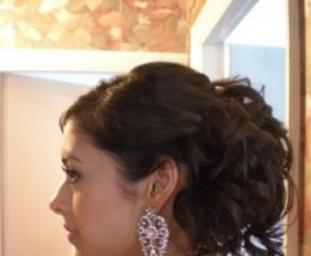 Bridesmaid Hair All Up