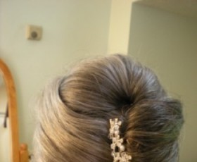 Bridal Hair French Roll