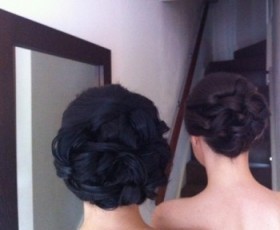 Bridesmaid Hair Buns