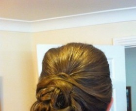 Bridal Low Side Bun