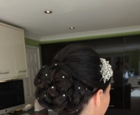 Bridal Low Detailed Bun