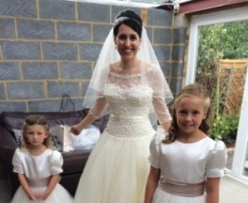 Bride & Flower Girls